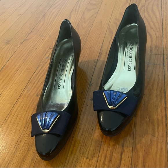 Roberto Capucci Italian Leather Shoes. - Picture 10 of 11